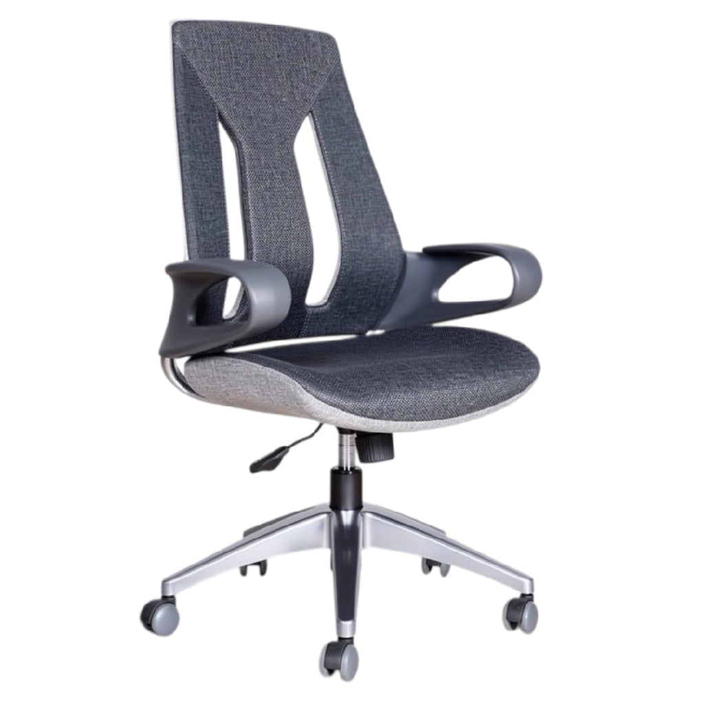 **Technische Titel in het Nederlands:** Ergonomische bureaustoel met mesh bekleding en verstelbare armleuningen